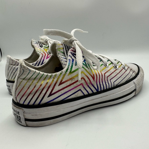 Converse Ox "All Of The Stars" Shoes Chuck Taylor All Star Lace Up Low Women's 6 - Picture 7 of 10